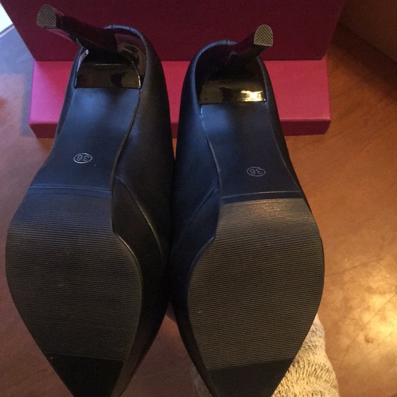 Black matte platform stilettos - Picture 4 of 6